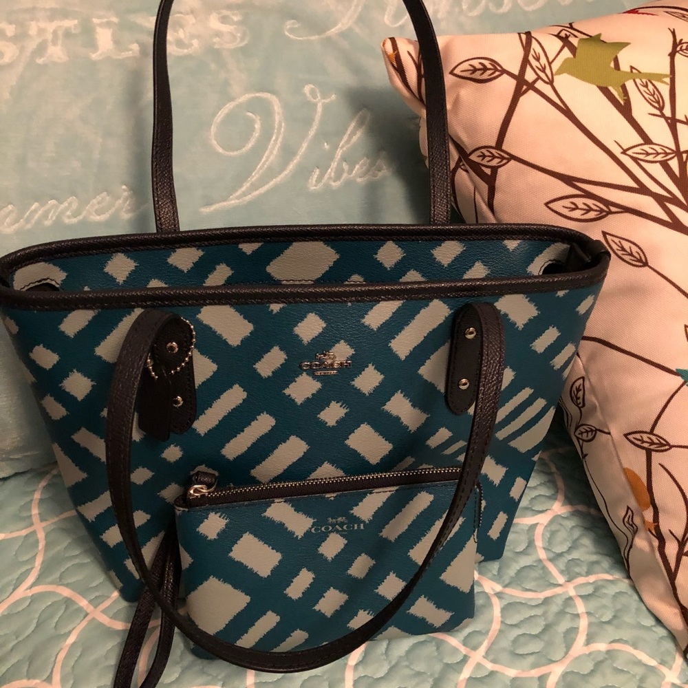 Coach and wristlet